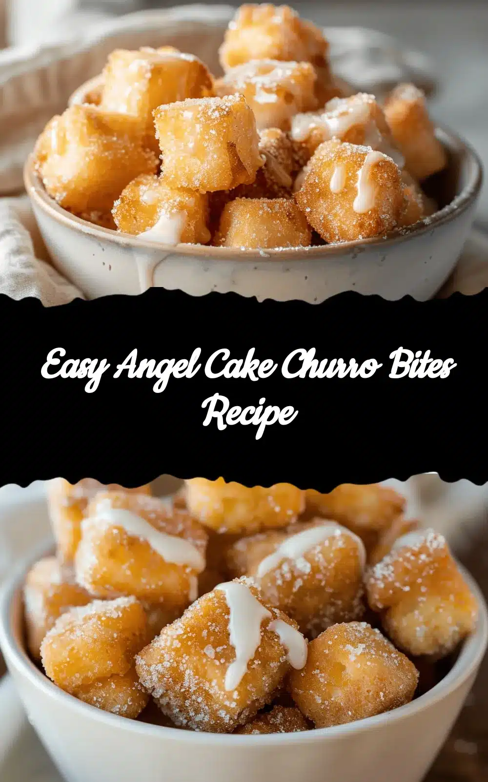 angel cake churro bites recipe
