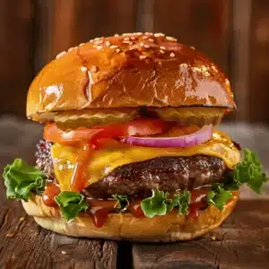 cheeseburger recipe - featured image