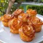 peach pie cruffins - featured image