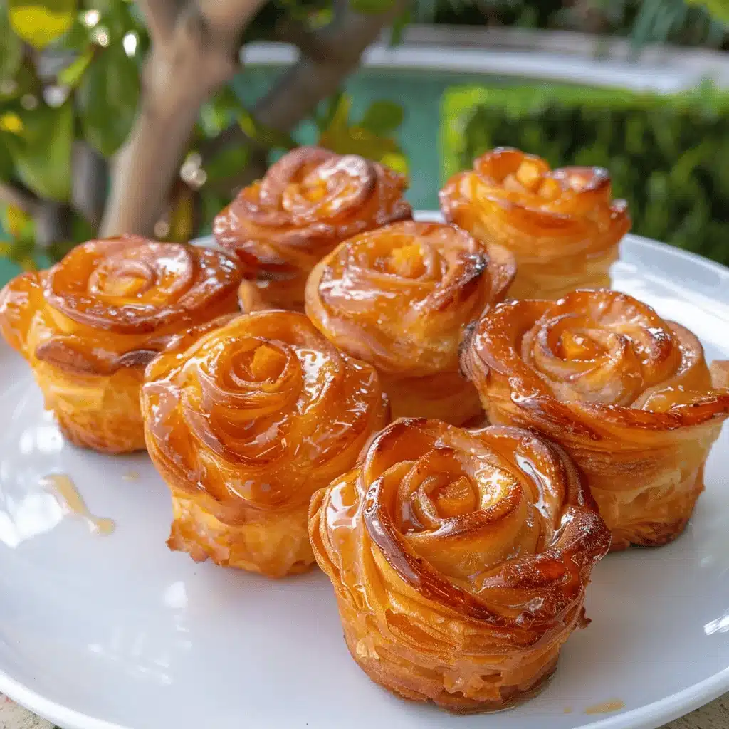 peach pie cruffins - featured image