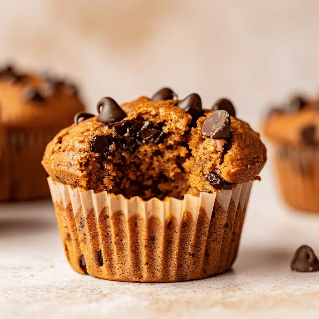 pumpkin protein muffins - featured image