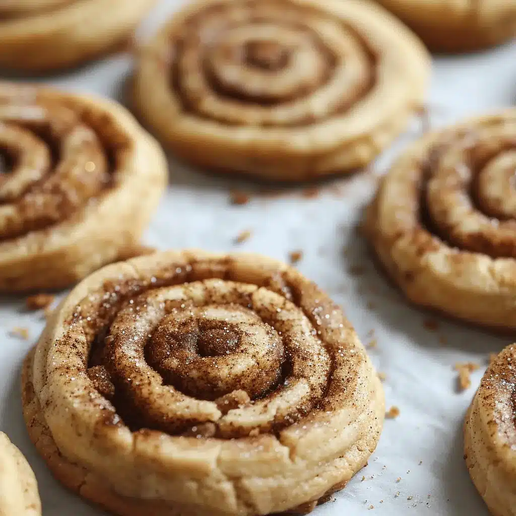 Soft Cinnamon Roll Cookies preparation steps