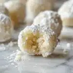sweetened condensed milk snowballs - featured image