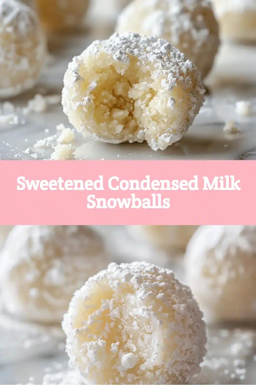 sweetened condensed milk snowballs recipe
