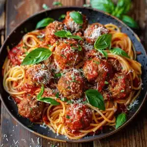 ultimate spaghetti and meatballs recipe - featured image