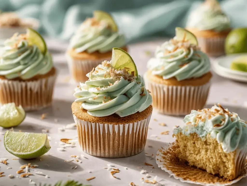 coconut cupcakes - featured image