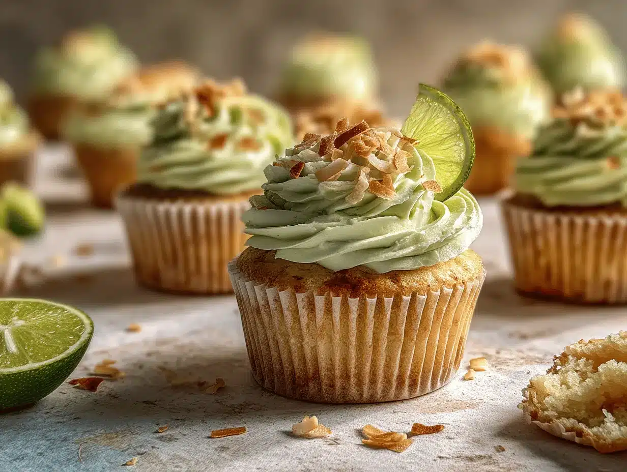 coconut cupcakes preparation steps