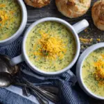 creamy zucchini soup - featured image
