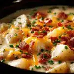 Crock Pot Crack Potato Soup - featured image