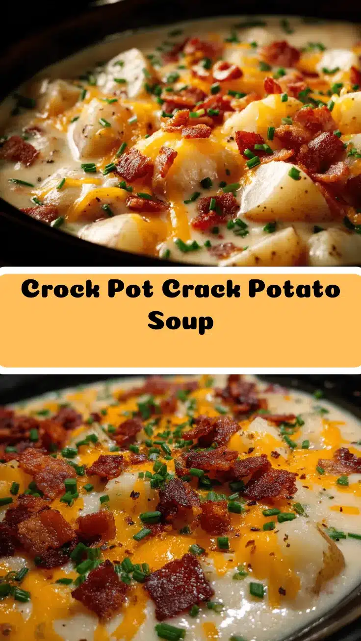 Crock Pot Crack Potato Soup recipe