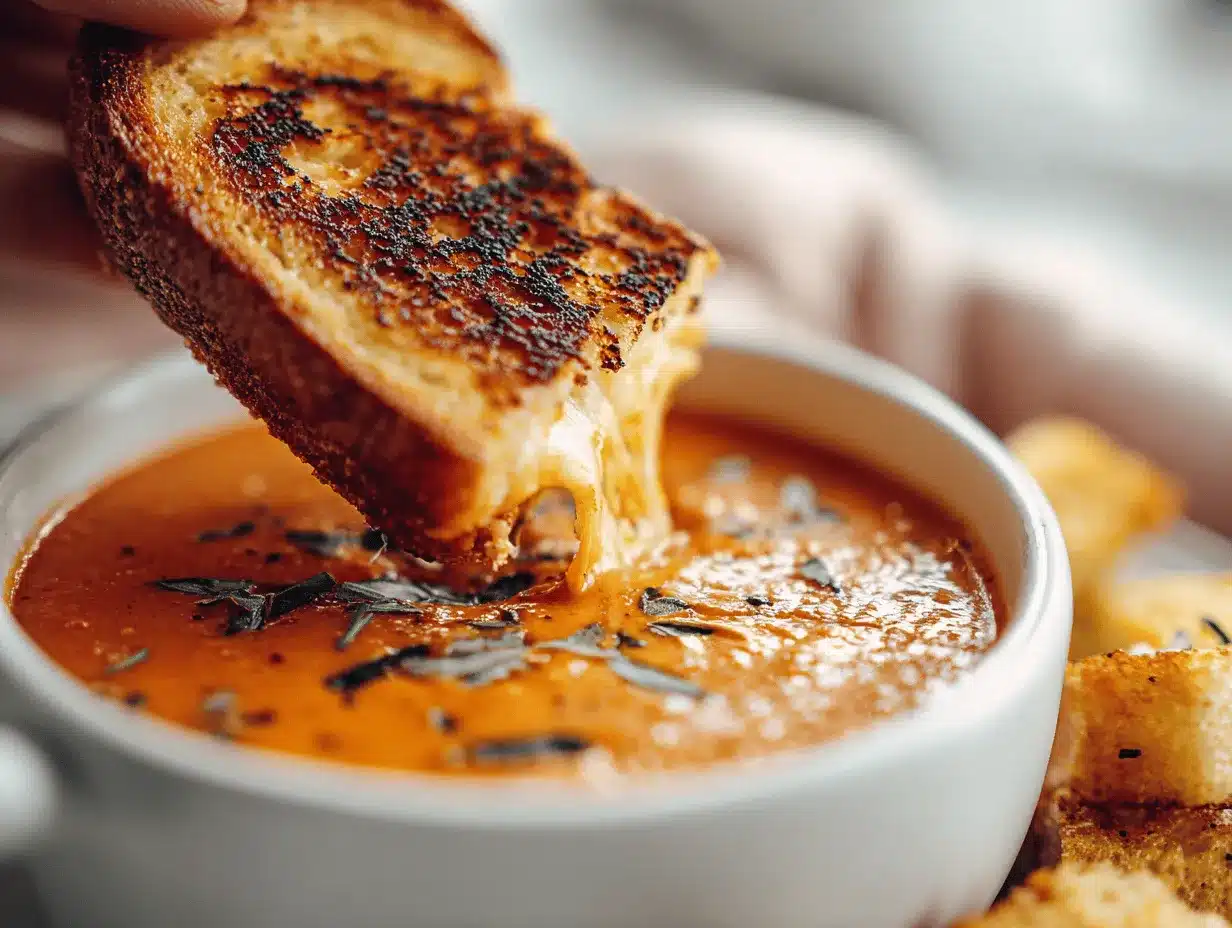 roasted tomato basil soup preparation steps