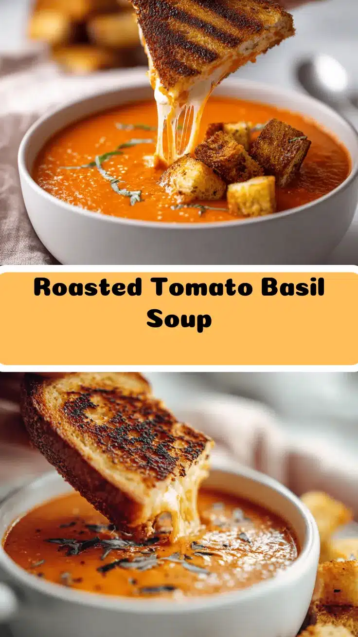 roasted tomato basil soup recipe
