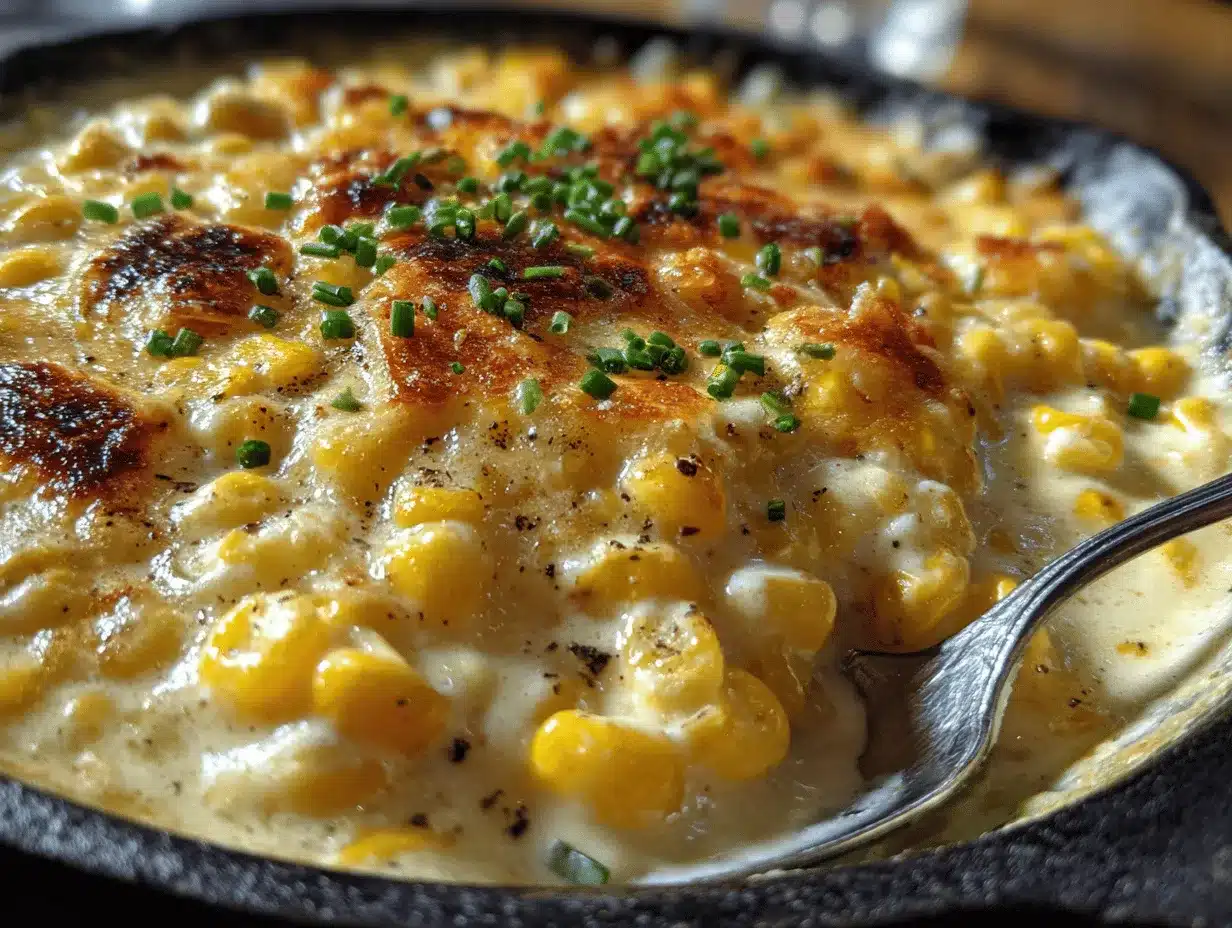 steakhouse creamed corn preparation steps